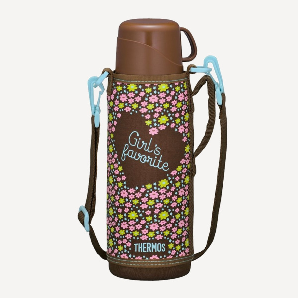 Термос Thermos FFR-1004 WF 1L (Brown Flower, +24h/-24h)
